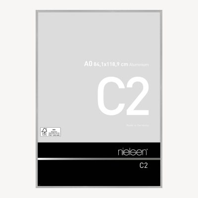 C2 Argent mat brossé 84,1 X 118,9 cm