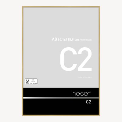 C2 Or mat brossé 84,1 X 118,9 cm