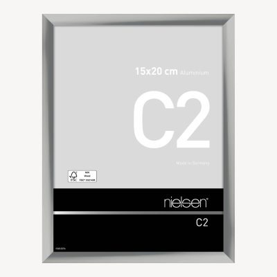 C2 Argent poli 15 x 20 cm