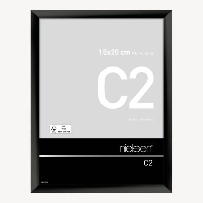 C2 Noir anodisé 15 x 20 cm