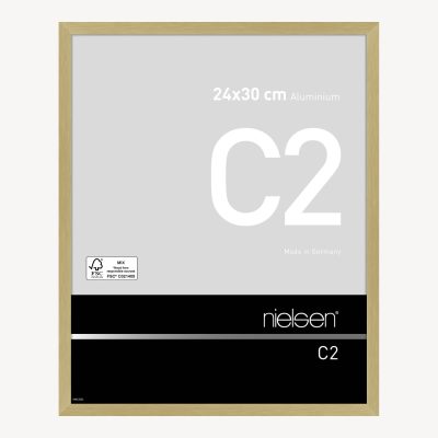 C2 Or mat brossé 24 x 30 cm