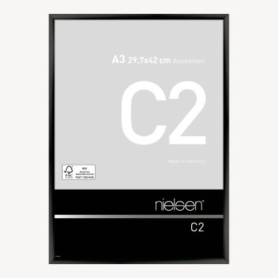 C2 Noir anodisé 29,7 x 42 cm