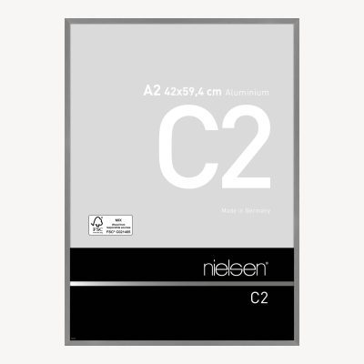 C2 Gris mat brossé 42 x 59,4 cm