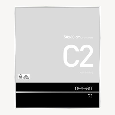 C2 Blanc brillant 50 x 60 cm