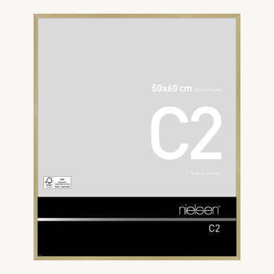 C2 Or mat brossé 50 x 60 cm