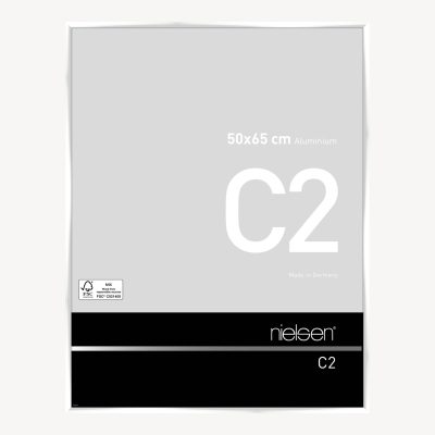 C2 Blanc brillant 50 x 65 cm