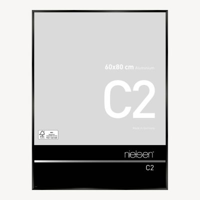 C2 Noir anodisé 60 x 80 cm