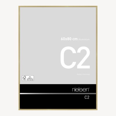 C2 Or mat brossé 60 x 80 cm