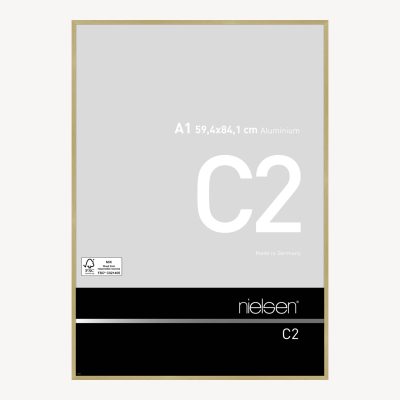 C2 Or mat brossé 59,4 x 84,1 cm