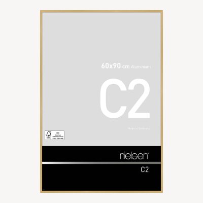 C2 Or mat brossé 60 x 90 cm