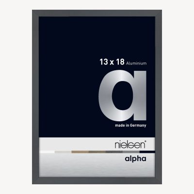 Alpha Gris ardoise 13 x 18 cm