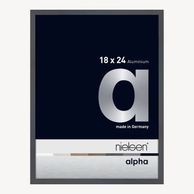 Alpha Gris ardoise 18 x 24 cm