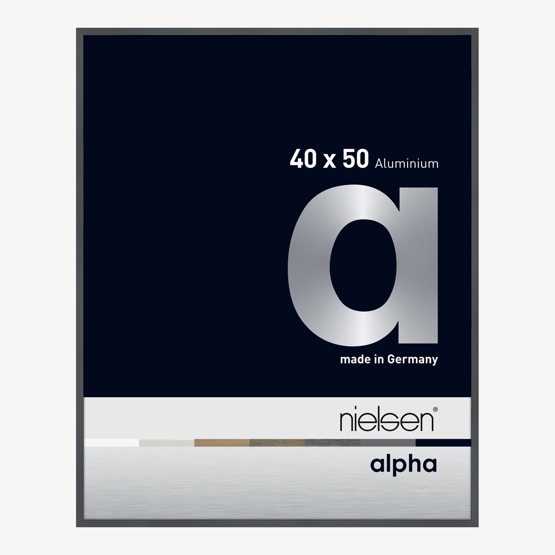 Alpha Gris ardoise 40 x 50 cm