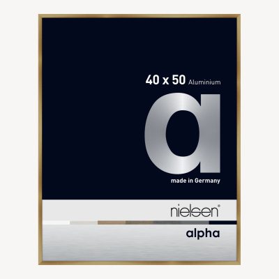 Alpha Ambre brossé 40 x 50 cm