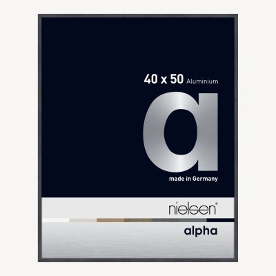 Alpha Anthracite 40 x 50 cm