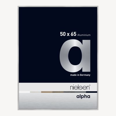 Alpha Argent mat 50 x 65 cm