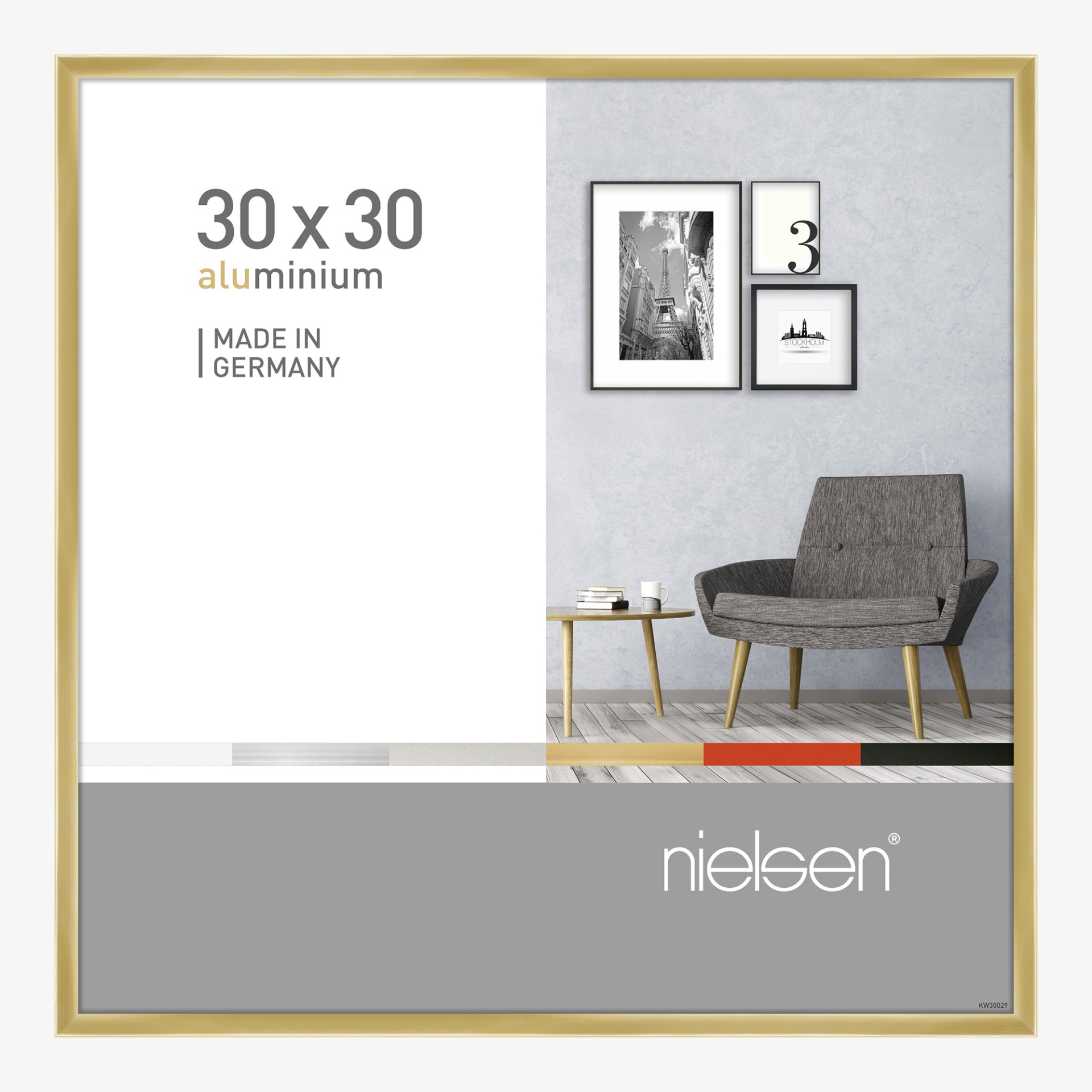 Pixel Or poli 30 x 30 cm