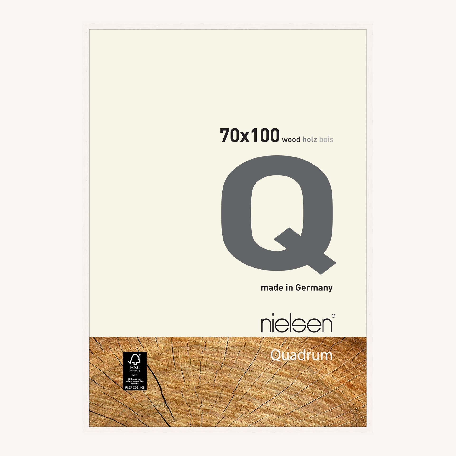 Quadrum Blanc de blanc 70 x 100 cm