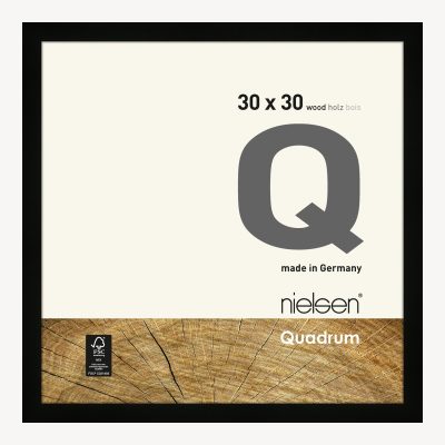 Quadrum Noir 30 x 30 cm