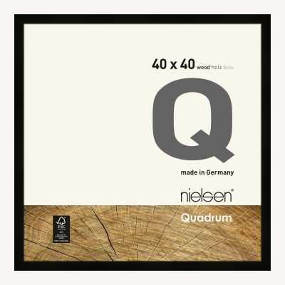 Quadrum Noir 40 x 40 cm