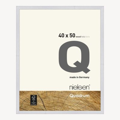 Quadrum Blanc neige 40 x 50 cm