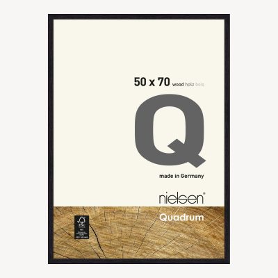 Quadrum Noir jais 50 x 70 cm