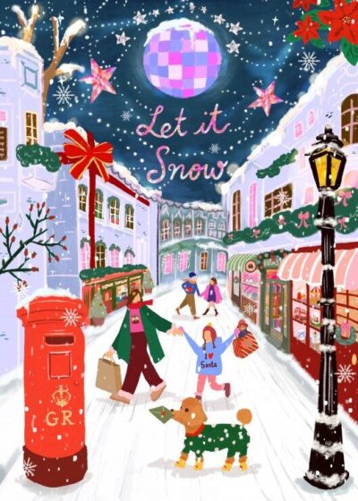 "Let it snow - Londres" Puzzle 500 pièces